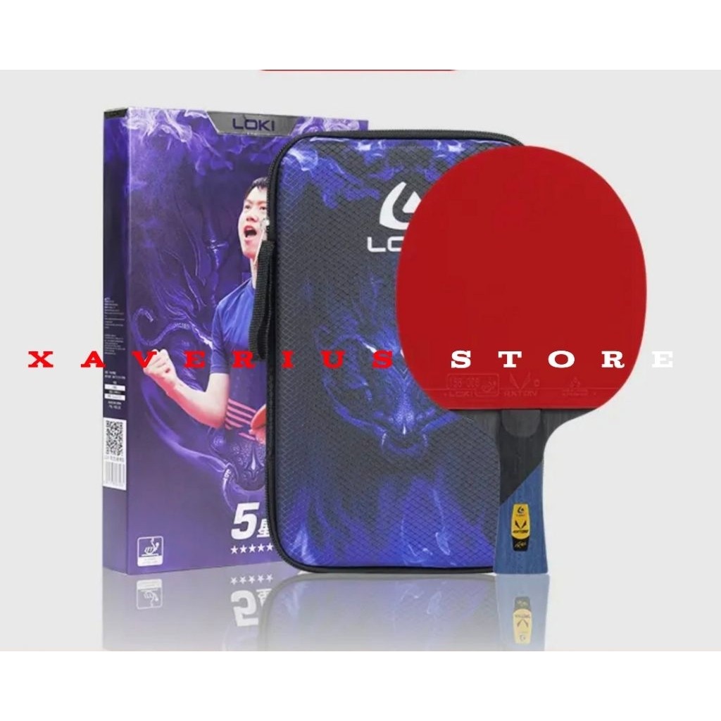 ( Victory ) Bad/Bat Pingpong Loki 5 Star Carbon Original