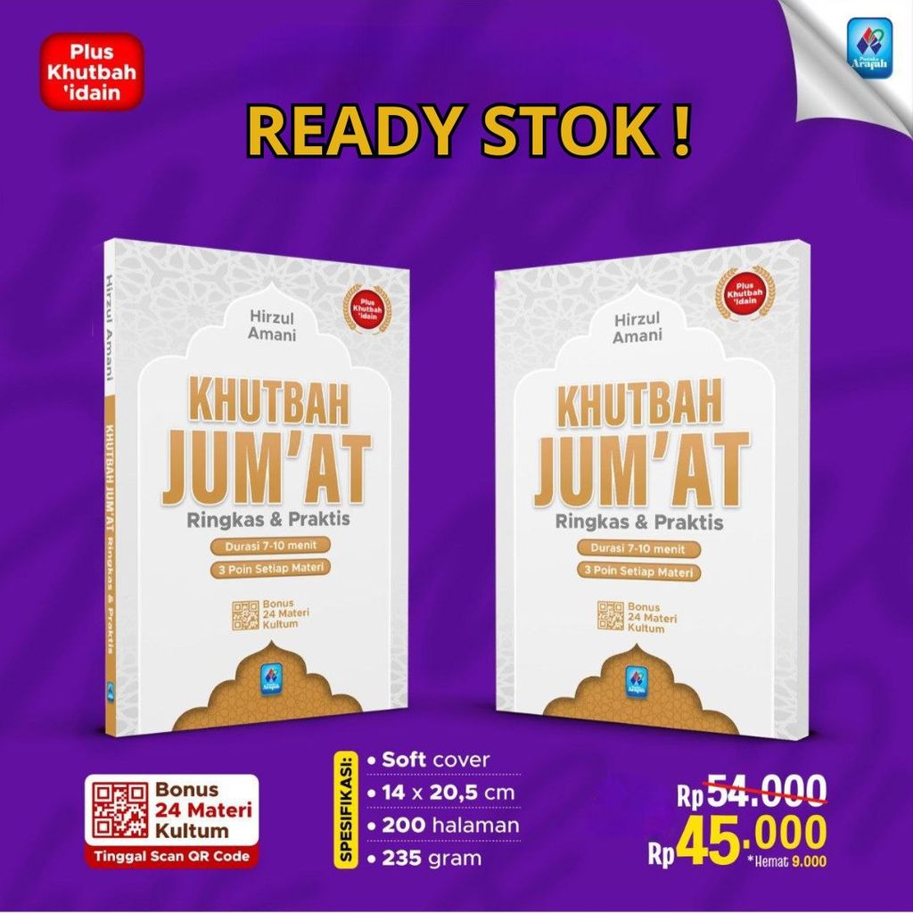 Arafah | Khutbah Jum'at Ringkas & Praktis | Materi Khutbah Jumat 7-10 Menit