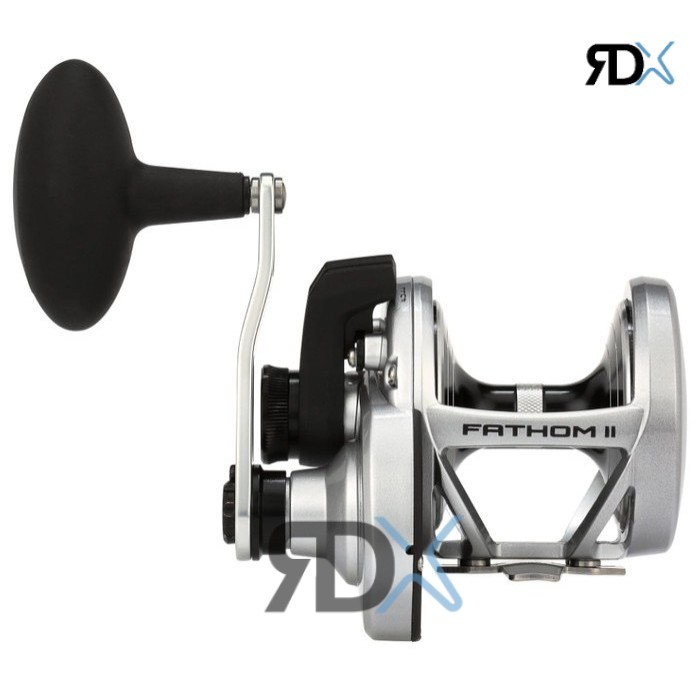 RDX Fishing - Reel Pancing PENN Fathom II Lever Drag Handle Kiri Overhead Jigging Metal Body
