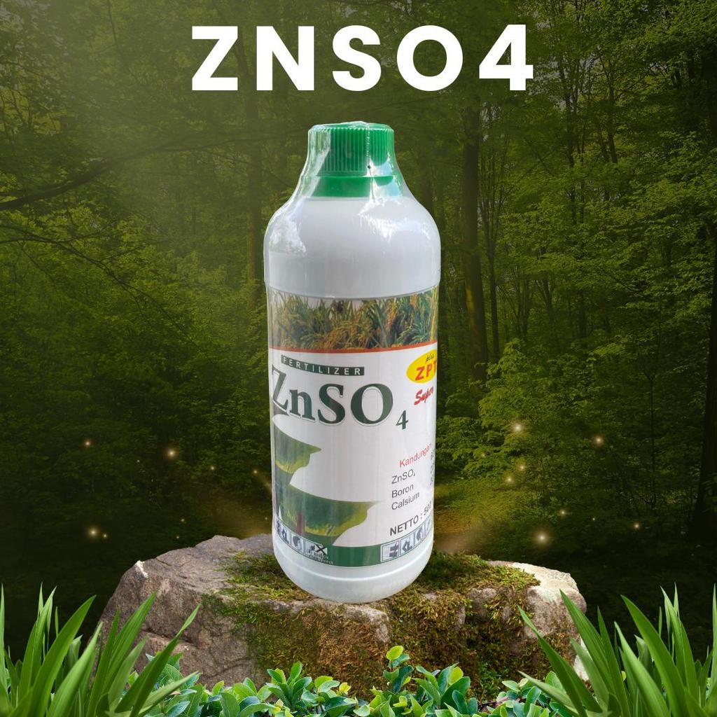 ZN cair pupuk znso4 500 ml super zet en pupuk cair tanah asem ,obat tanaman padi merah