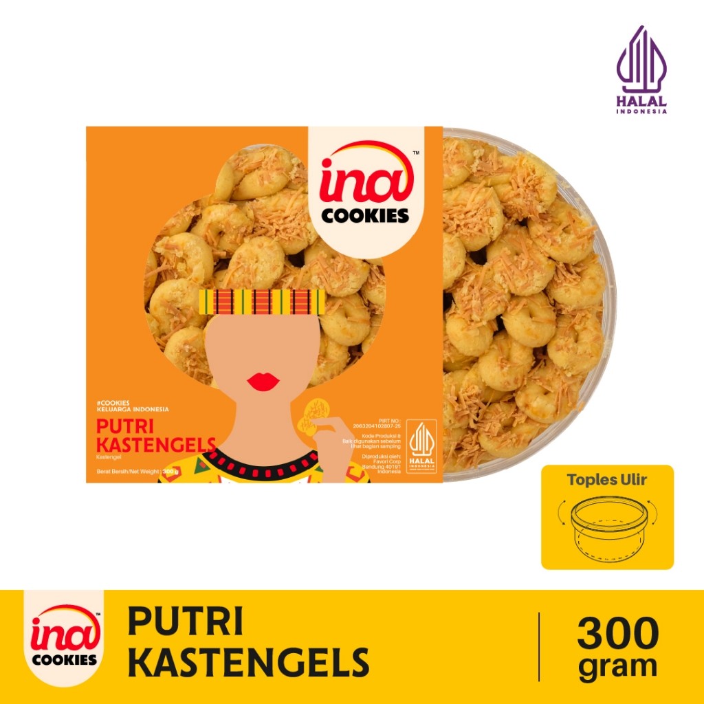 (Kaka's Kitchen) Kue Kering Toples Reguler INA COOKIES ORIGINAL MURAH