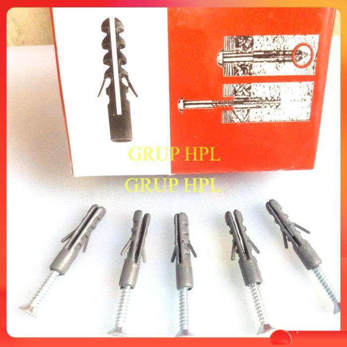 Fisher S6+Sekrup/Fisher S6+Sekrup FAB 6x1 1/2(4Cm) isi 100 Pcs