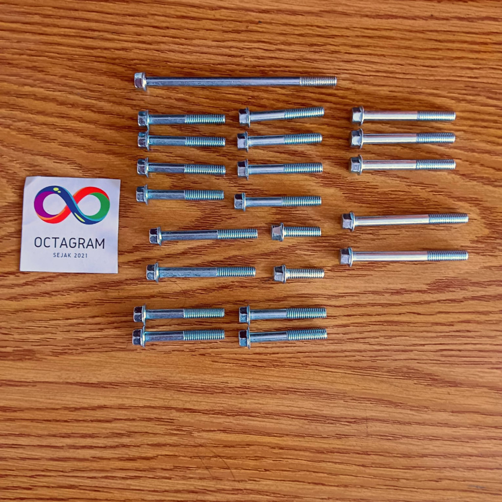 Baut CVT VEGA ZR 2010/ Block Mesin VEGA ZR 2010/ Block Mesin VEGA ZR 2010 Kanan Dan kiri