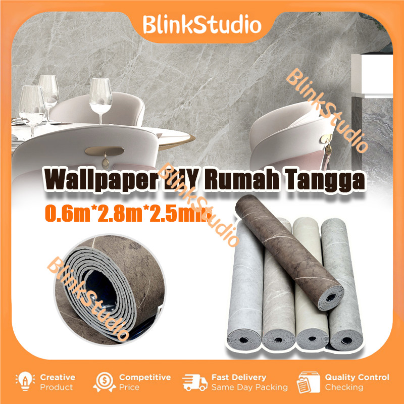 Wallpaper Sticker Dinding /Dekorasi Dinding / Wallpaper Ruang Tamu Restoran