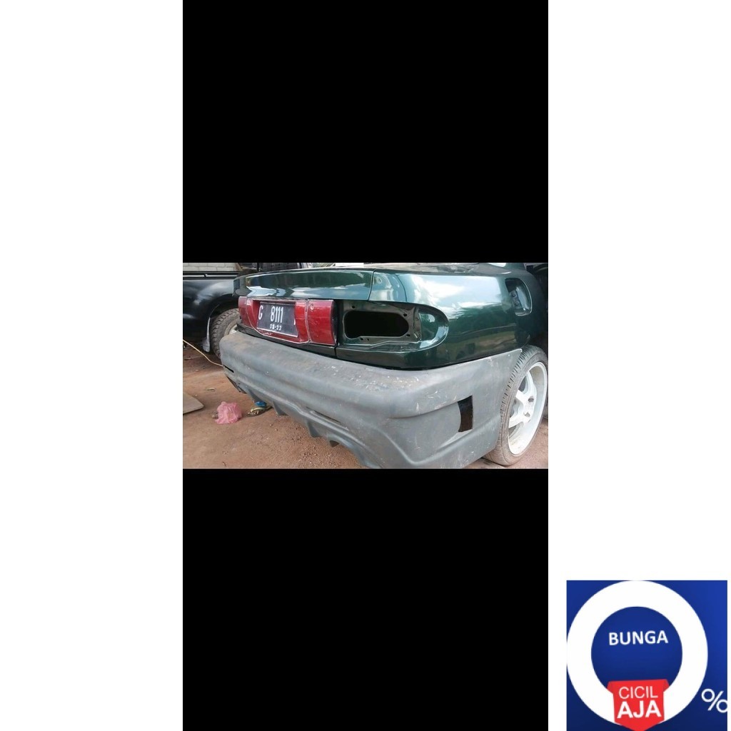 Bumper belakang evo 3 body kit bodikit