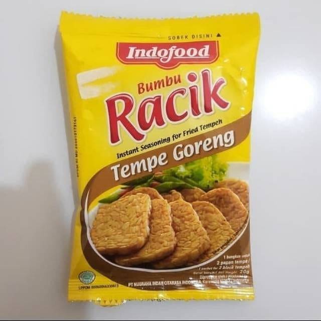 Bumbu racik tempe goreng bandung