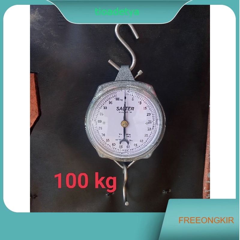 Timbangan Gantung Salter 100kg / Timbangan Salter 100 kg Asli England
