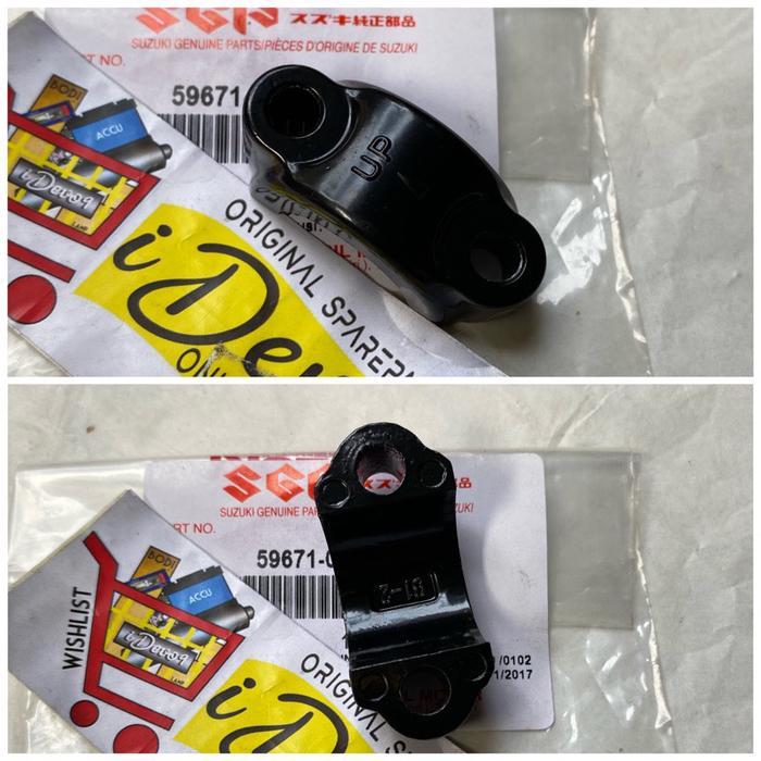 Klem Clamp Holder Dudukan Kopling Spion Kiri Satria Fu GSX Ori SGP