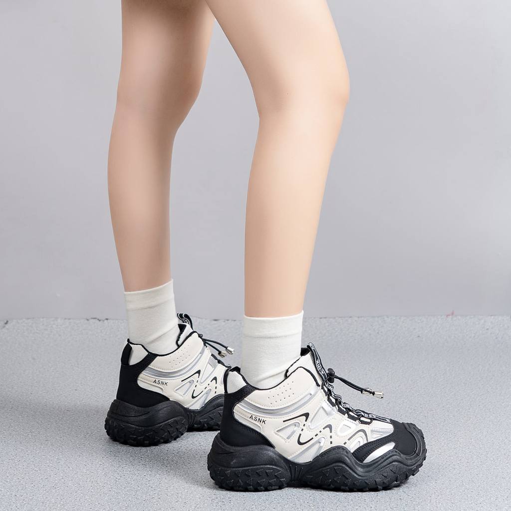 Marelow® Camel Hi Black - Sepatu Wanita Boots Gunung Hiking Olahraga Outdoor