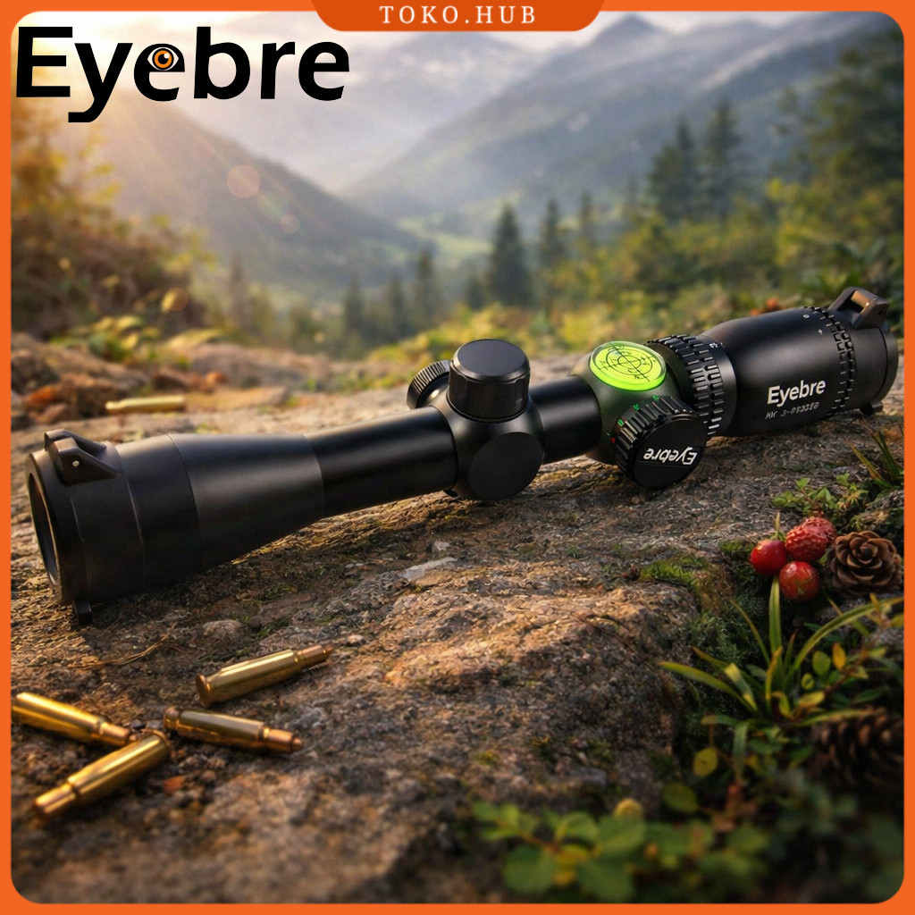 Eyebre Teropong Outdoor Rifle Tactical Scope Hunting 3-9X 32mm - HK3-9X32EG