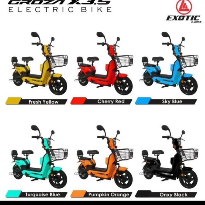 Sepeda Listrik Exotic Groza X3