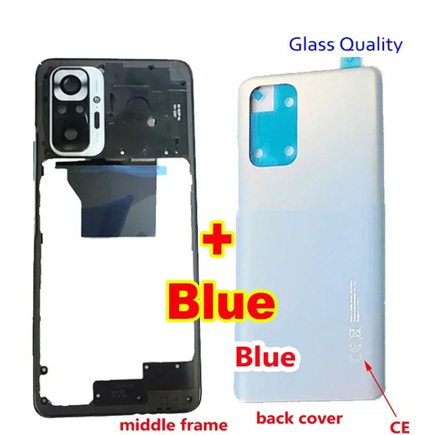 Best Quality For Xiaomi Redmi Note 10 Pro M2101K6G Back Battery Cover Note10 Pro Max M2101K6I Rear C