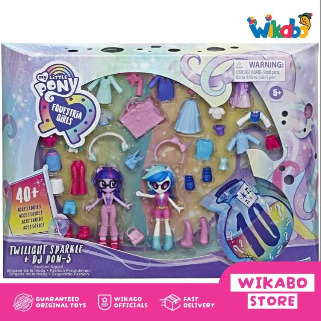 My Little Pony Equestria Girls Twilight Sparkle + Dj Pon-3 Fahion Squad