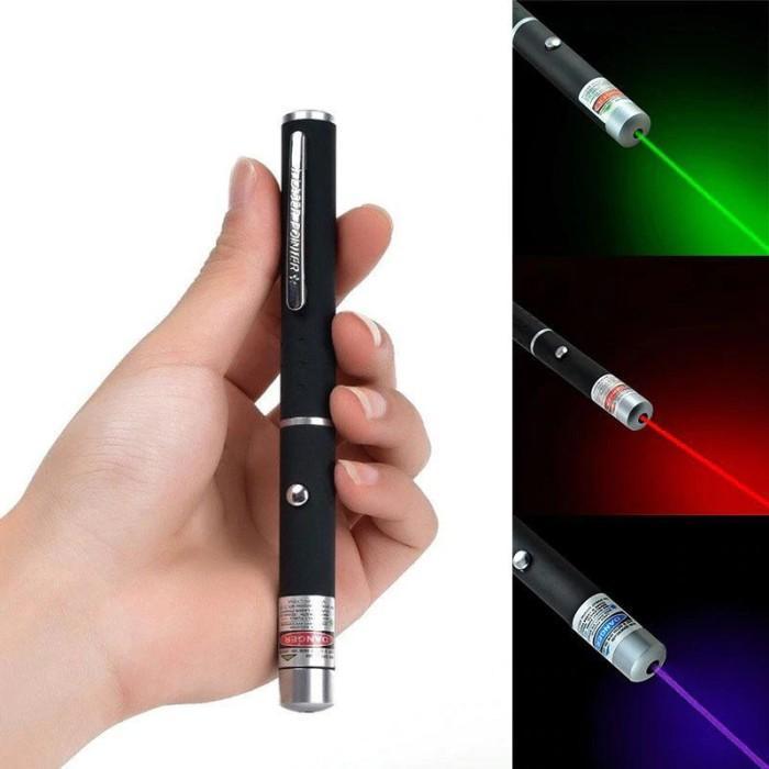 Murah Pen Laser Pointer 5mw Warna Merah Beam Laser Merah Pointer Pen - Merah