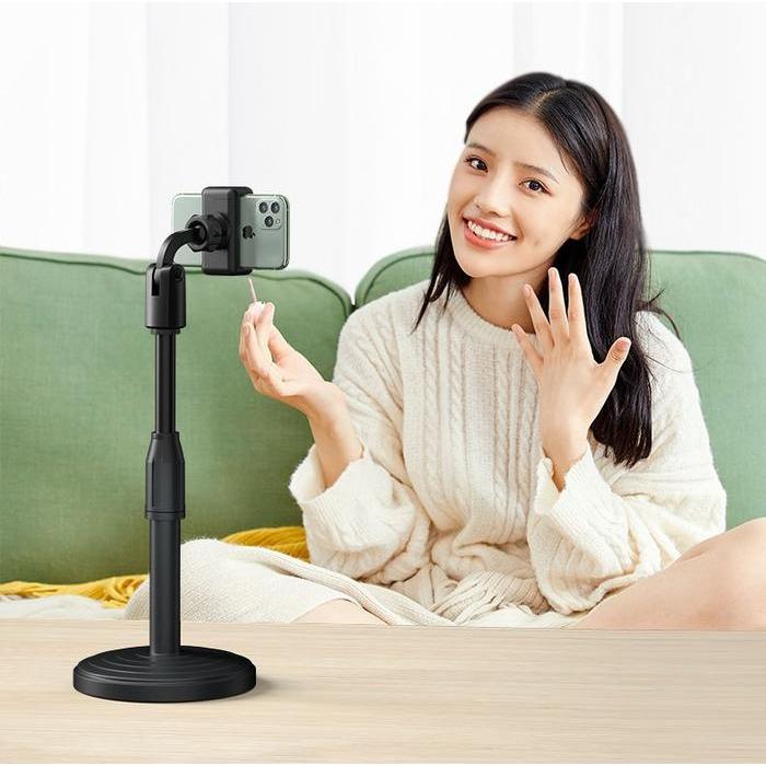 Best Stand Tongsis Berdiri Tripod Handphone Selfie Stick 222-11 - Putih