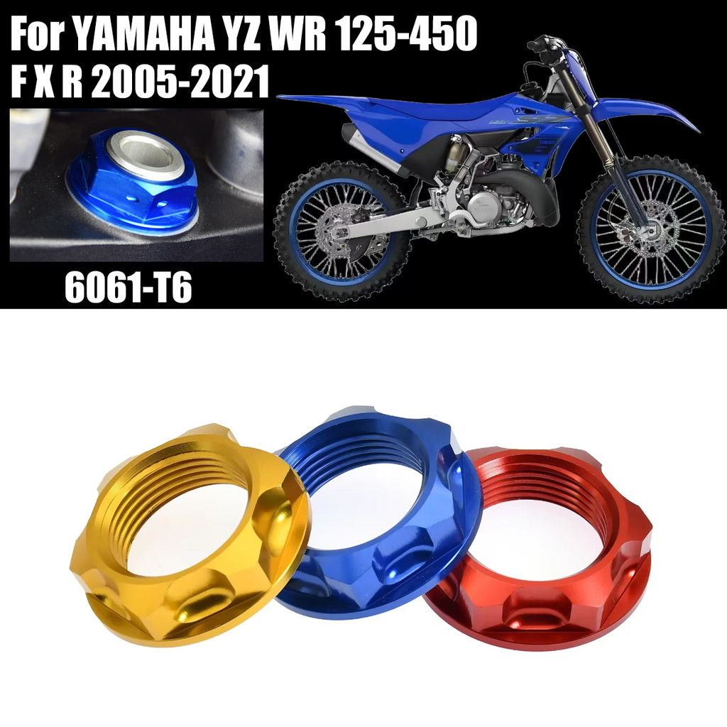 C Steering Stem Top Yoke Nut For Yamaha YZ250F YZ450F YZ125 YZ250 YZ400F YZ426F YZ125X YZ250X YZ250F
