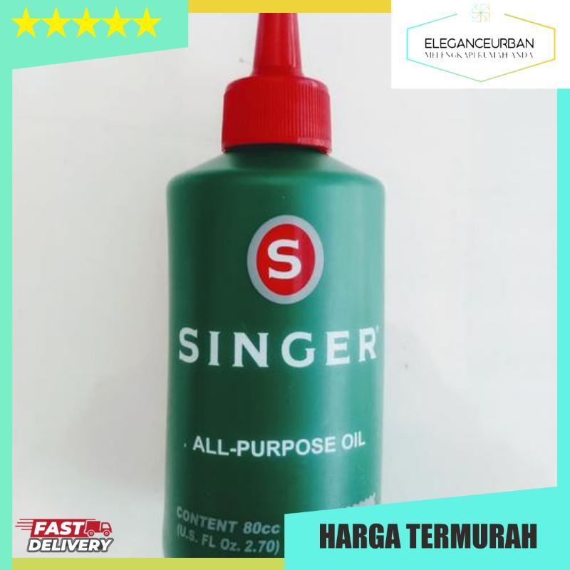 Paket Usaha Singer Oil Minyak Pelumas Besi 80ml 1 dus isi 24pcs