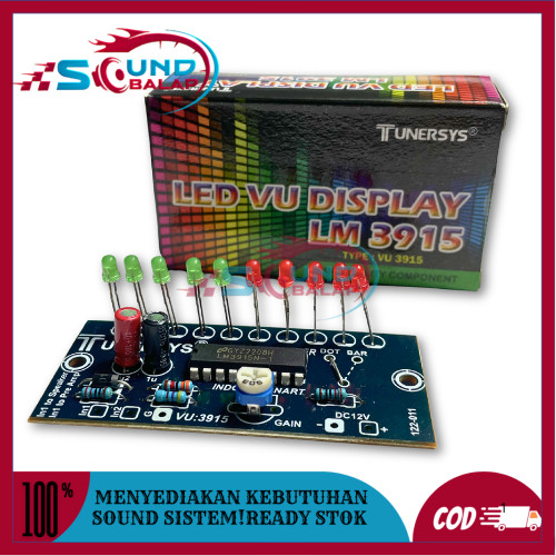 LED VU DISPLAY LM3915 tunersys