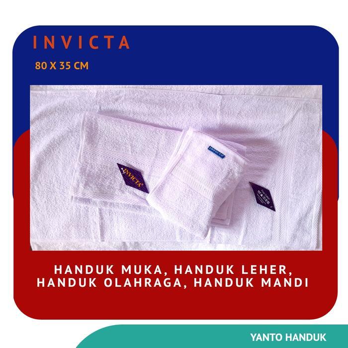 HANDUK LEHER PUTIH INVICTA