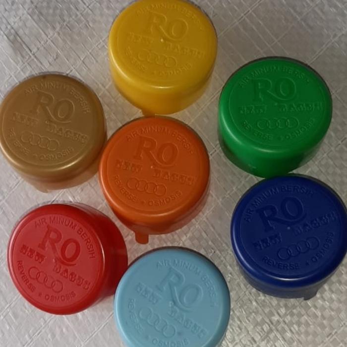 Tutup Galon Warna Warni - Biru Telor Asin