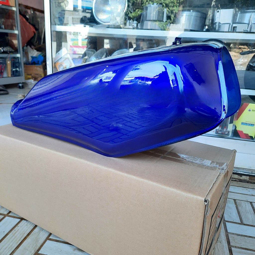 FUEL TANK TANGKI YAMAHA RX KING TENGKI BENSIN RX KING WARNA BIRU POLOS