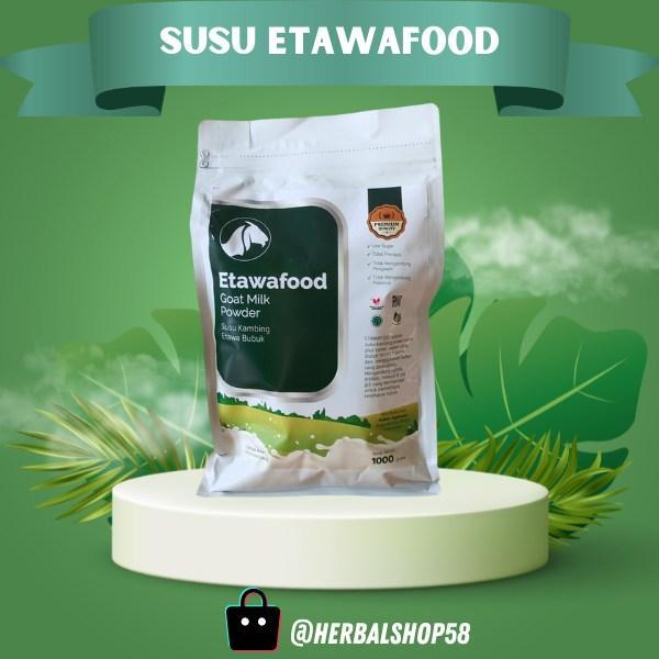 Etawafood - Goat Milk Powder Low Sugar - Susu Kambing Etawa Bubuk 1000 gram Original BPOM susu  kilo