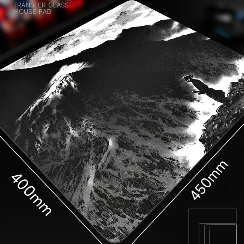 Anime Mouse Pad Photovoltaic Glass FPS Esports Desk Mat Office Desk Mat Cute Large Mouse Pad Custom 
