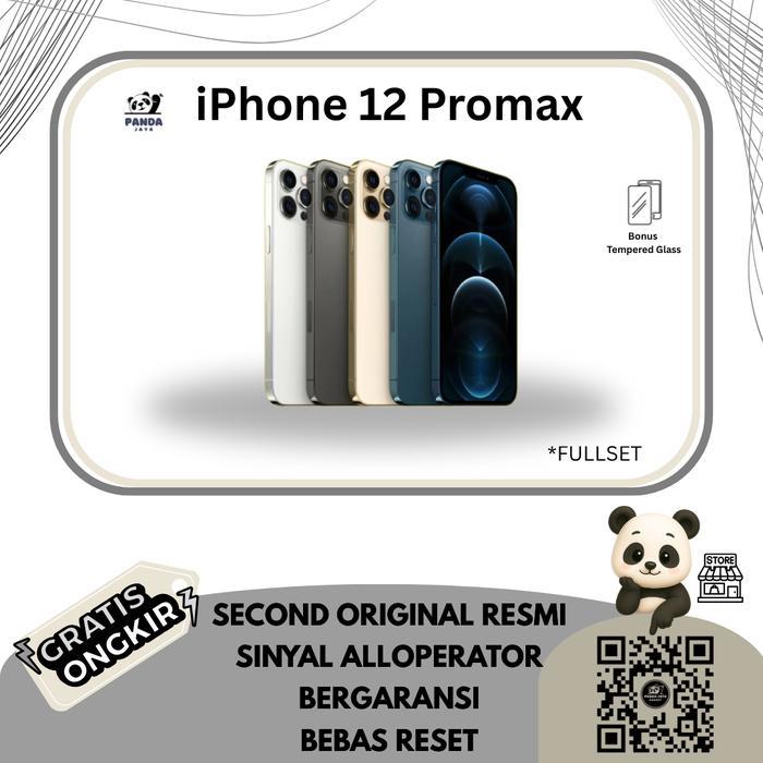 iBox | iPhone 12 Pro Max 128GB 256GB 512GB Second Garansi Resmi iBox - 128GB IBOX