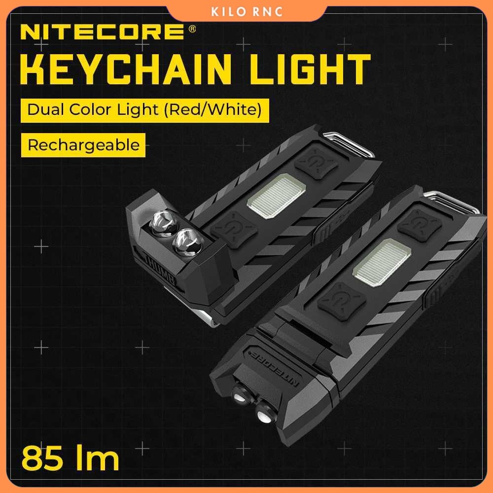 NITECORE Dual Color LED USB Rechargeable Keychain Light - THUMB