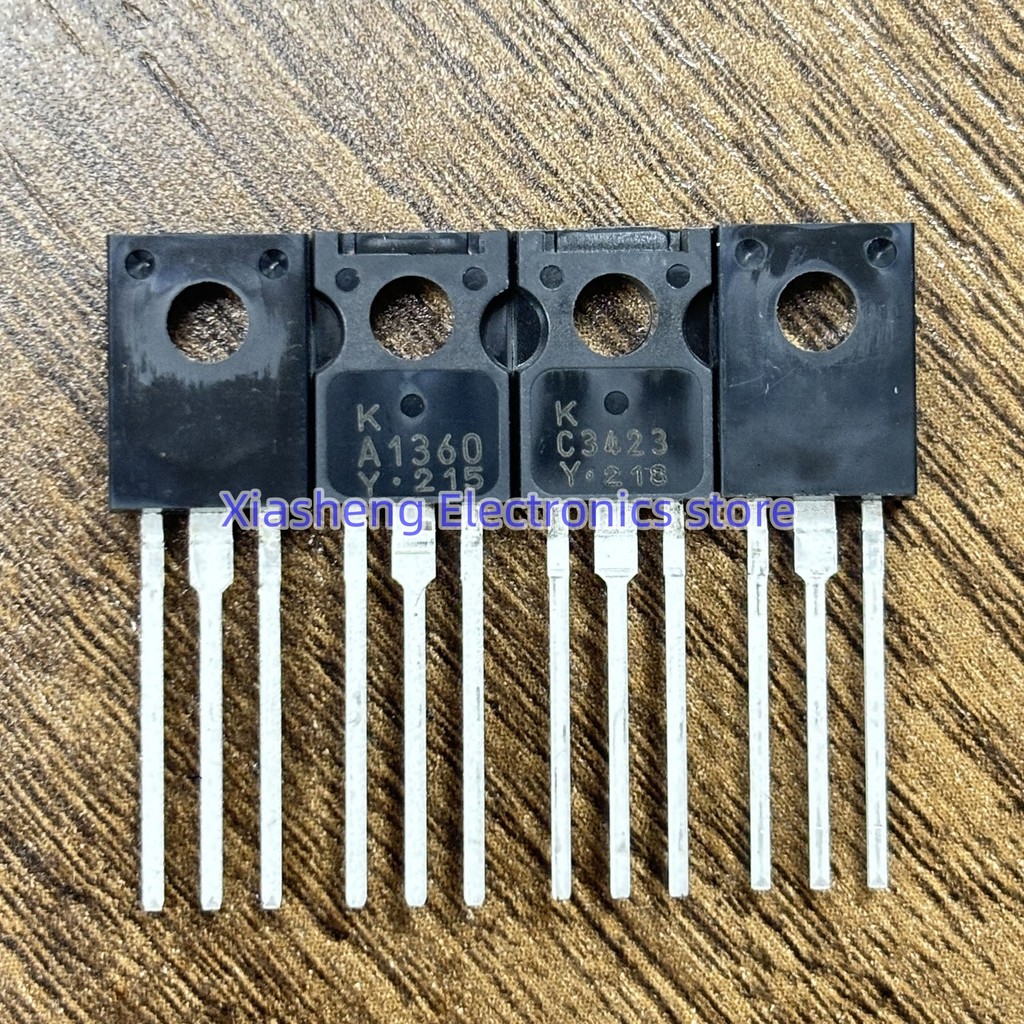 New Original 10Pairs KTA1360 A1360 + KTC3423 C3423 TO-126 Audio Amplifier Transistor In Stock Good Q