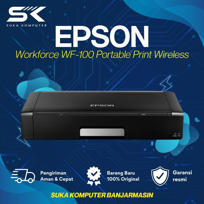 Printer Epson WF-100 Portable Print Wireless