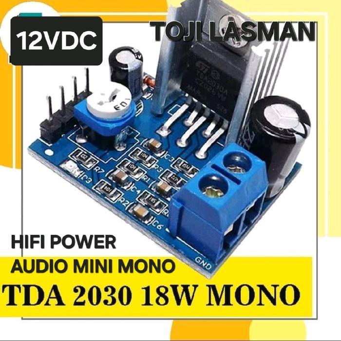 kit pcb power amplifier mono tda utc 2030 tda2030 utc2030