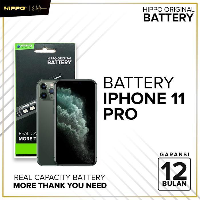 ID Mobile Hippo Baterai Compatible With iPhone 11 Pro 3190mAh Ori Batt Batre Batere Batrai Battery B