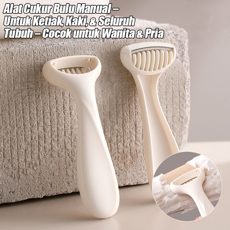 Shaver Portable Serbaguna Cukur Bulu Kaki Tangan dan Ketiak Tanpa Sakit ALAT CUKUR BULU KAKI