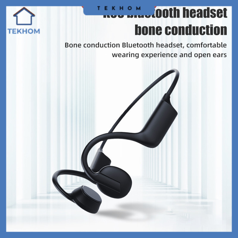 ADZUKI BEAN Earphone Bone Conduction Open Ear Wireless Bluetooth IPX5 - K08