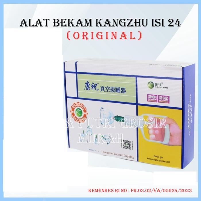 Kop / Alat Bekam Kang Zhu isi 24 / Kangzhu 24 / Kz 24
