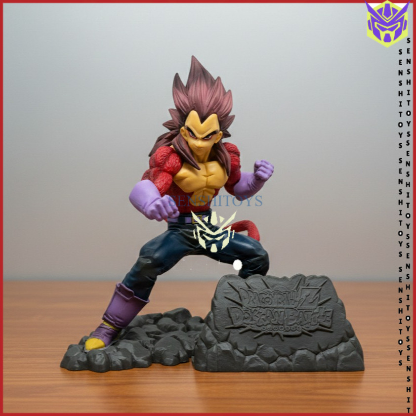 Dragon Ball Z Super Saiyan 4 Vegeta Dokkan Battle Figure Anime