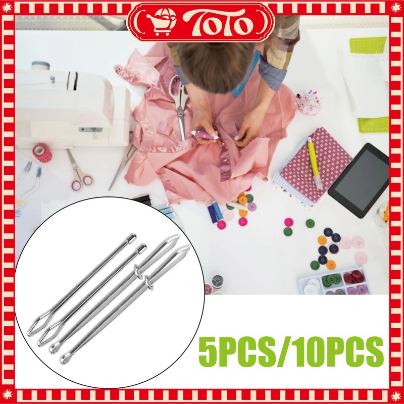 Threader Tali Celana 5PCS Alat Serut untuk Memasukan Karet Pinggang dan Kolor Baju