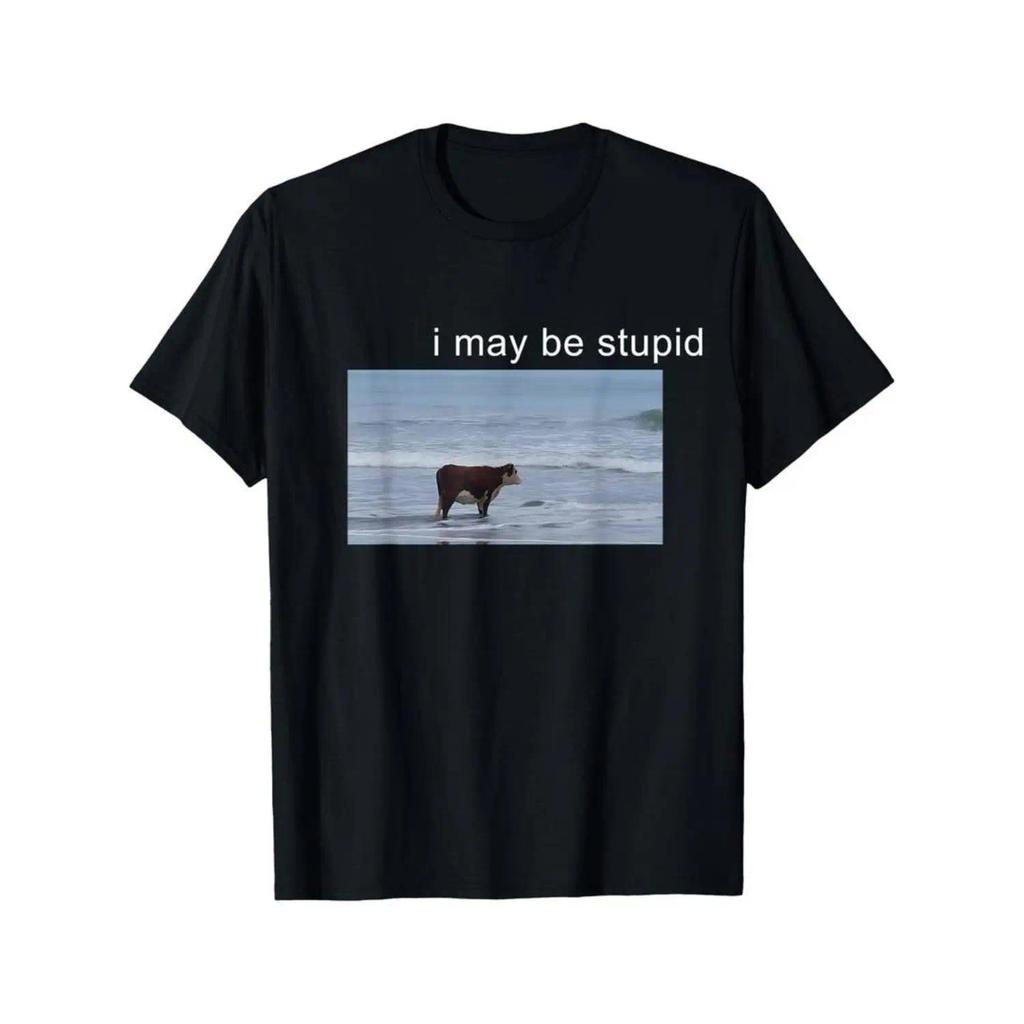 [Kaos Lucu Meme Sapi Bodoh] Aku Mungkin Sapi Bodoh Meme Aku Mungkin Kaos Lucu Bodoh