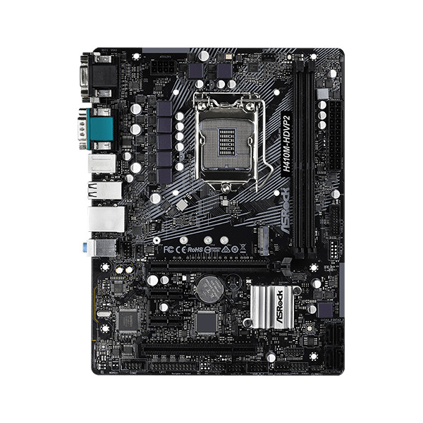 ASROCK H410M-HDVP2 placa mãe memoria ram DDR4 LGA1200 H410 Motherboard CPUSupport i9-10900  i7-10700