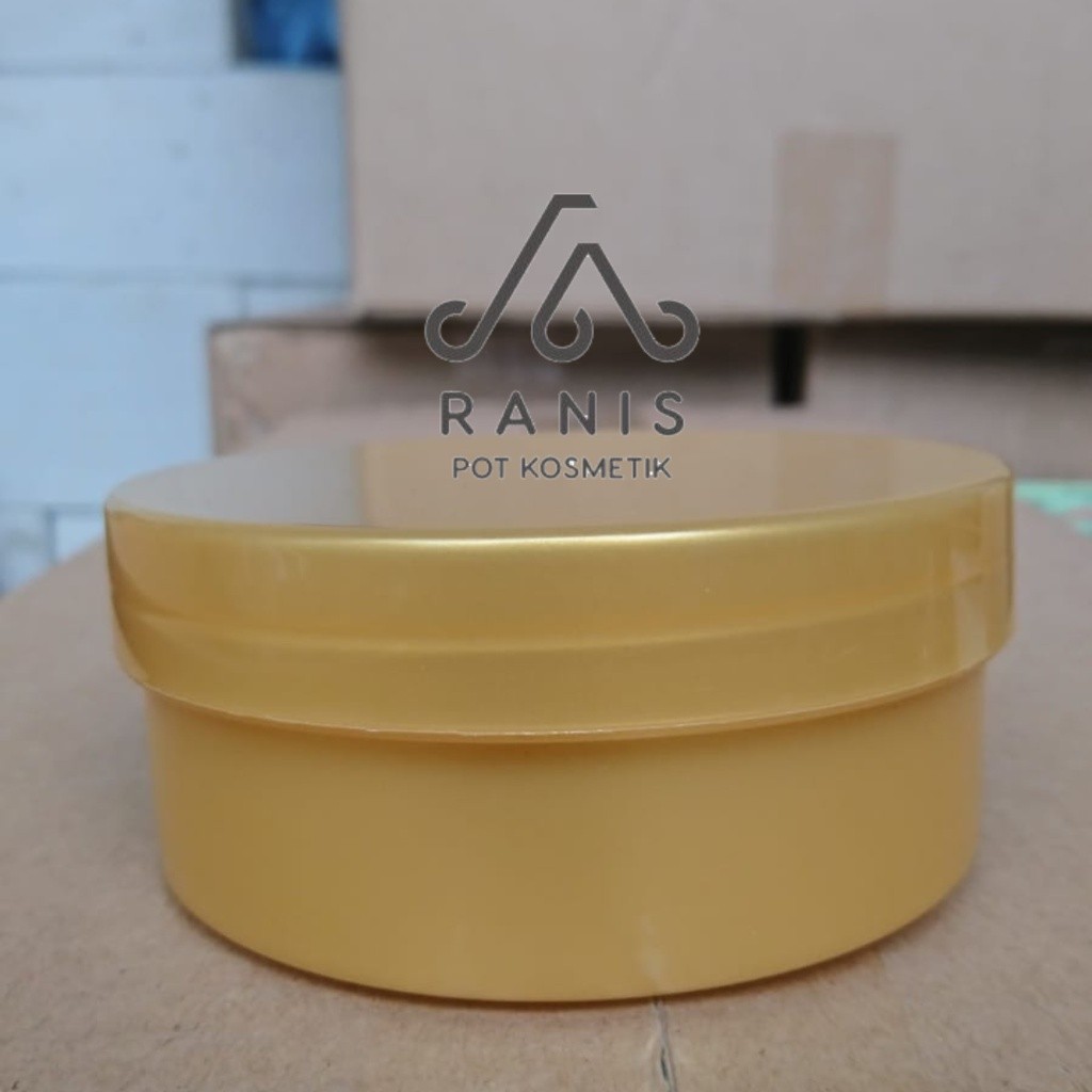 Pot Lulur 250ml Gold/Emas