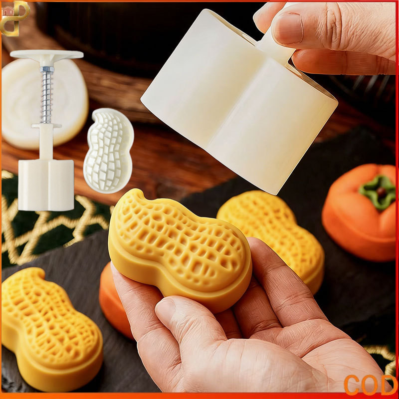 30/50g Cetakan Kacang  Cetakan Kue Kering Motif Kacang Cetakan Kue Bulan Cetakan Nastar Bentuk Nanas