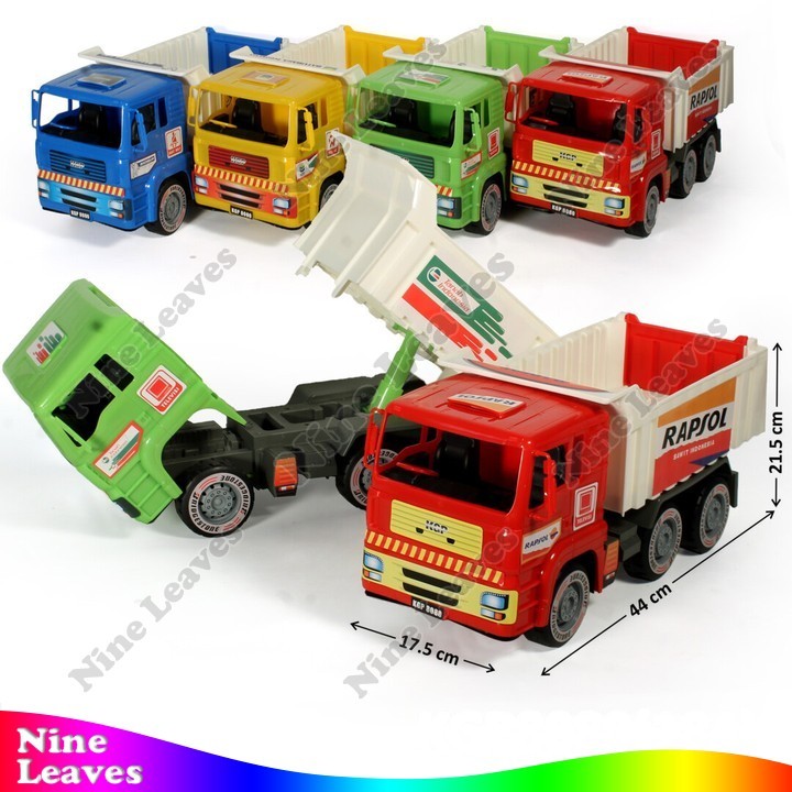 Mainan Kendaraan Konstruksi Truk Dump Friction Construction - KGP8080