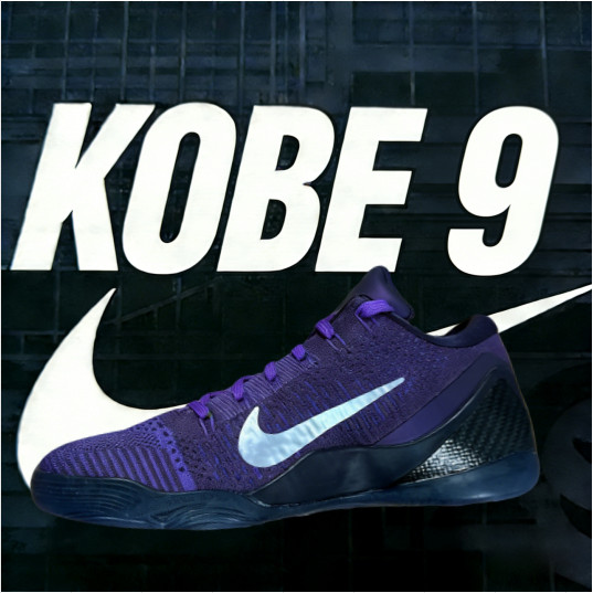 NK Zoom Kobe 9 Elite Protro Original Flyknit Sepatu Basket BNIB