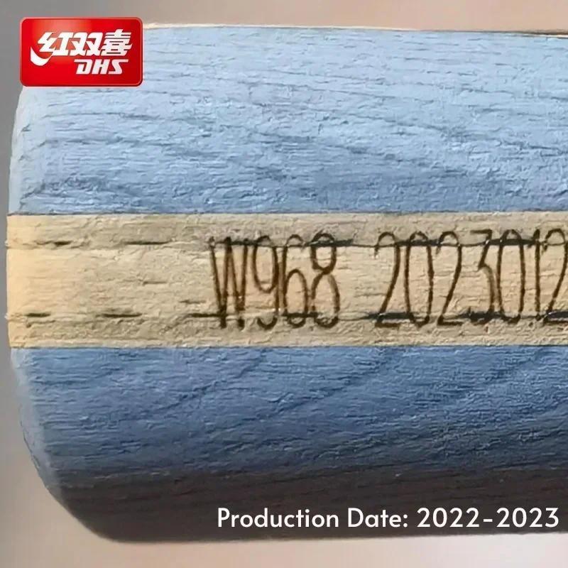 Original DHS Hurricane Long 5 W968 National Version Table Tennis Blade with Box ALC Racket DHS MA Lo