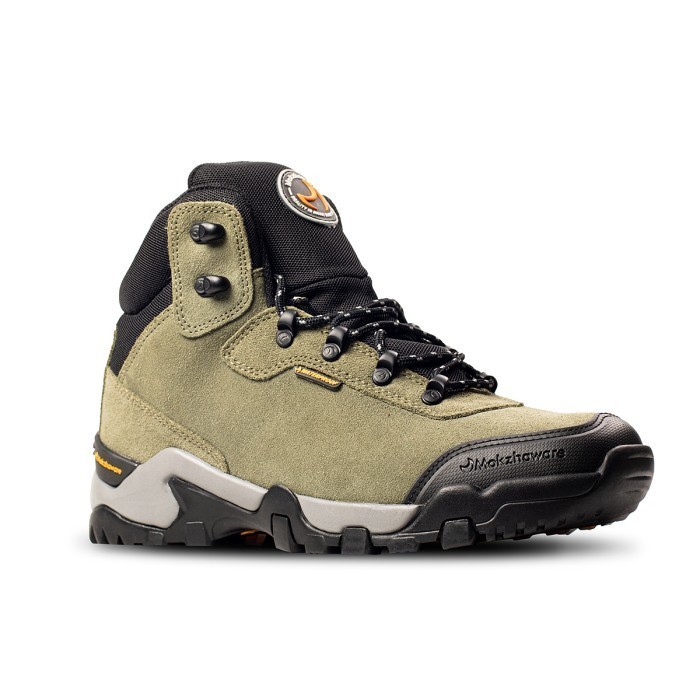 Sepatu Hiking Mokzhaware Reality Kulit NuBuck Waterproof