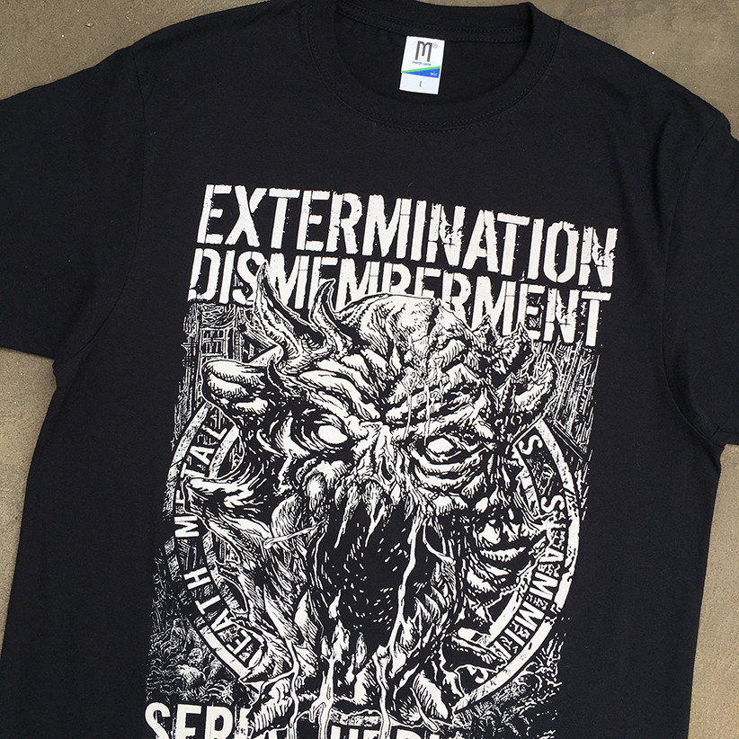 KAOS SERIAL URBICIDE - EXTERMINATION DISMEMBERMENT T-shirt Pria