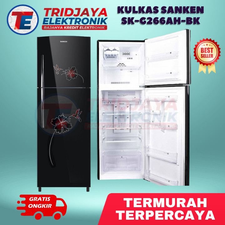 Kulkas Sanken 2 Pintu SK-G266AH-BK / SK-G269EH-NY Garansi Resmi Termurah