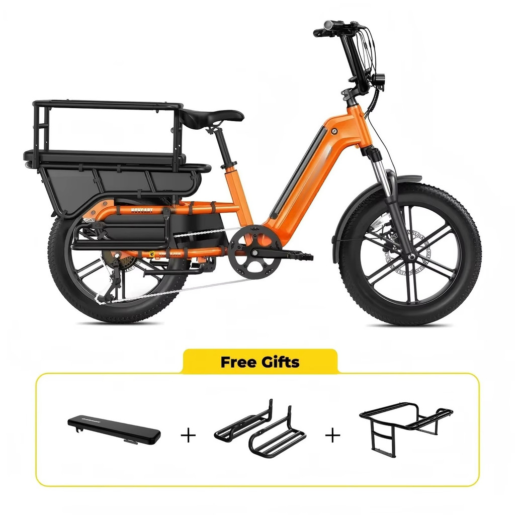 SXLL 2025 New 750W Powerful Fat Tire Electric Bike SnowSandMTB Electric Bike Cargo Bike