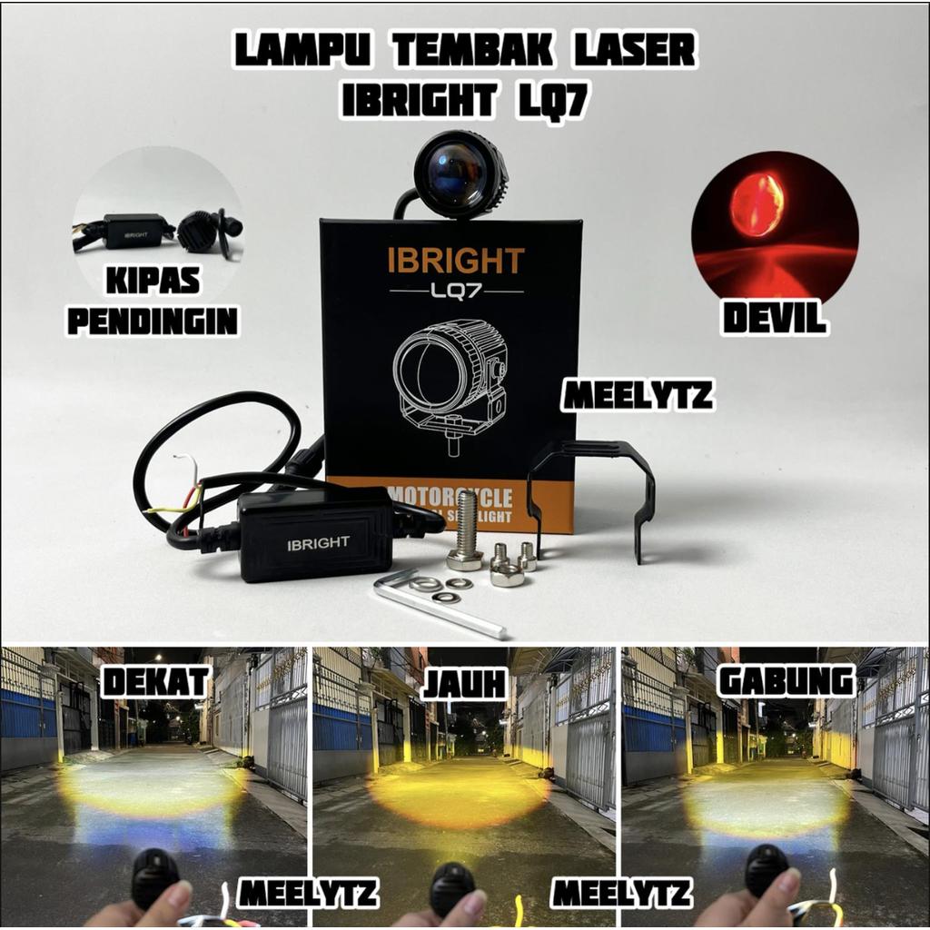 IBRIGHT LQ7 - Lampu Tembak Laser
